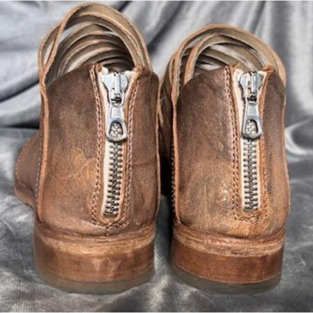 Free People Lost Valley Booties
Metallic Bronze Italian Leather
size 39/8.5 - Picture 4 of 15